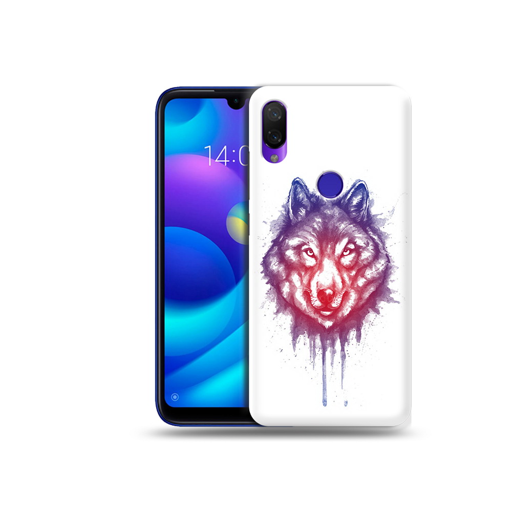 

Чехол MyPads Tocco для Xiaomi Mi Play пушистый волк (PT128724.322.561), Прозрачный, Tocco