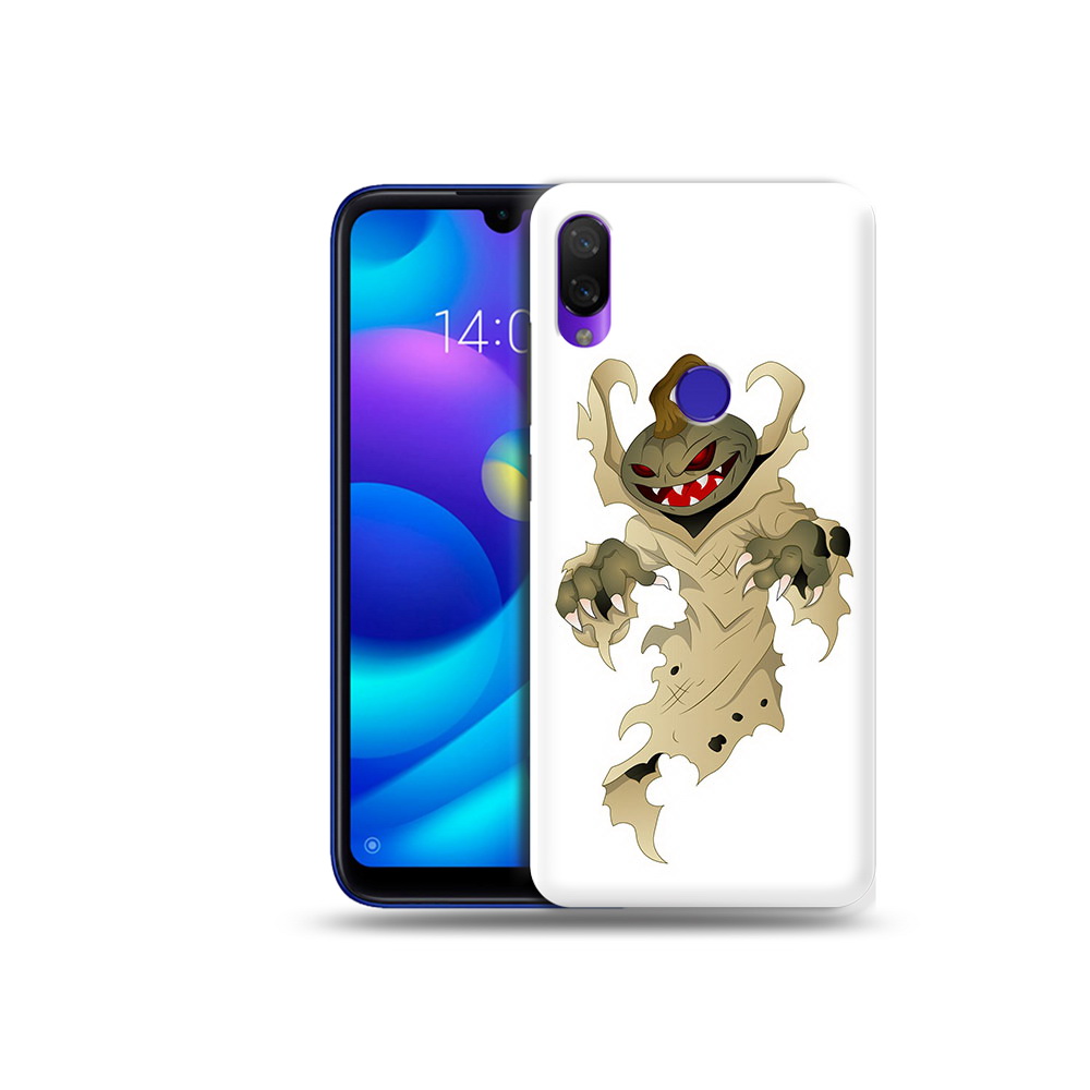 

Чехол MyPads Tocco для Xiaomi Mi Play призрак хэллоуина (PT128724.322.555), Прозрачный, Tocco