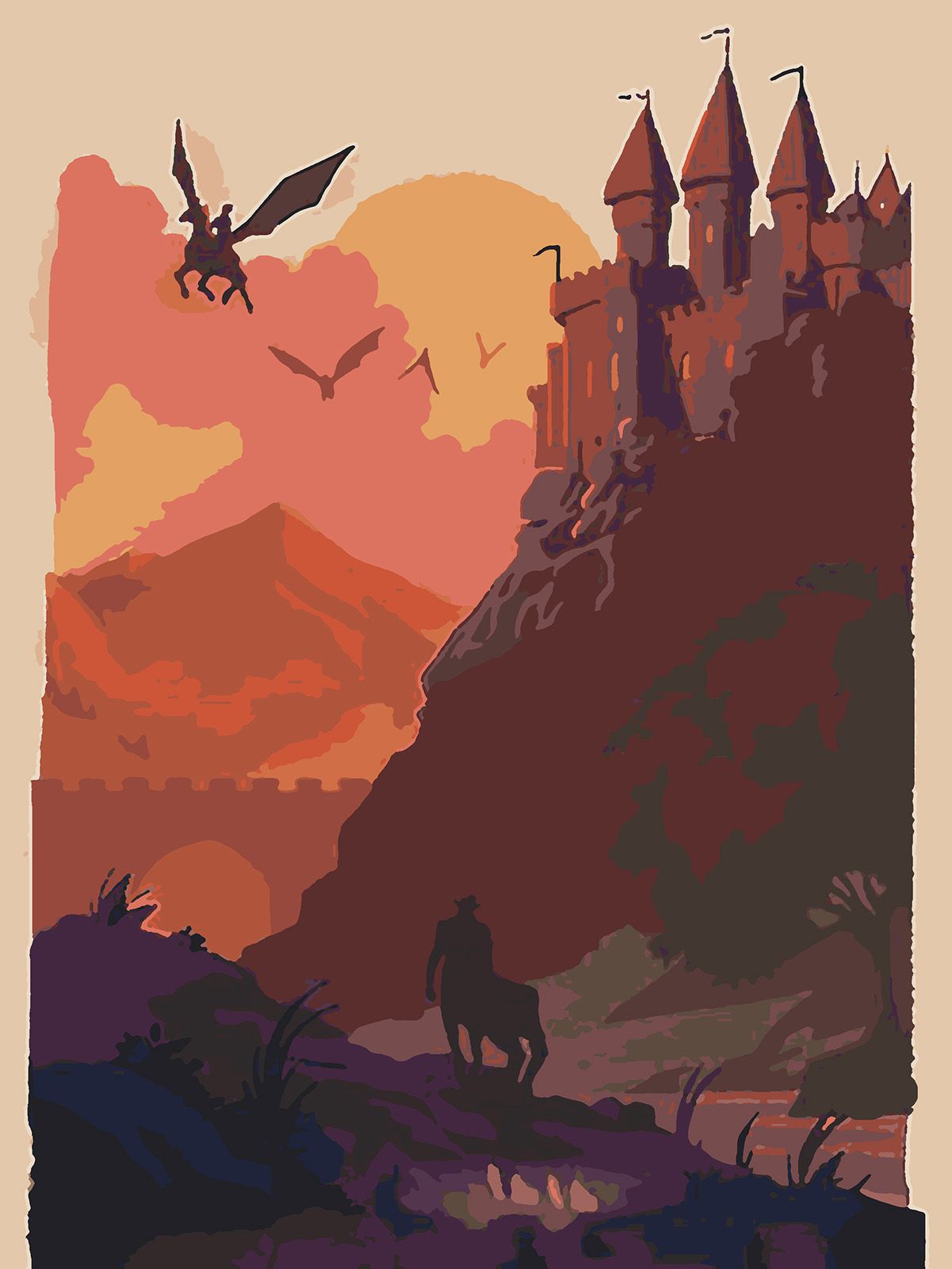 

Картина по номерам Красиво Красим Гарри Поттер и Орден Феникса, 50 х 90 см, Гарри Поттер и Орден Феникса