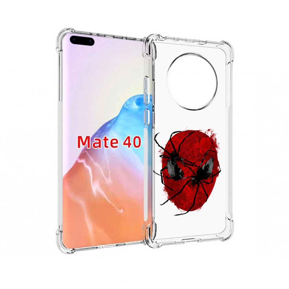 

Чехол MyPads Tocco для Huawei Mate 40 человек паук, Прозрачный, Tocco
