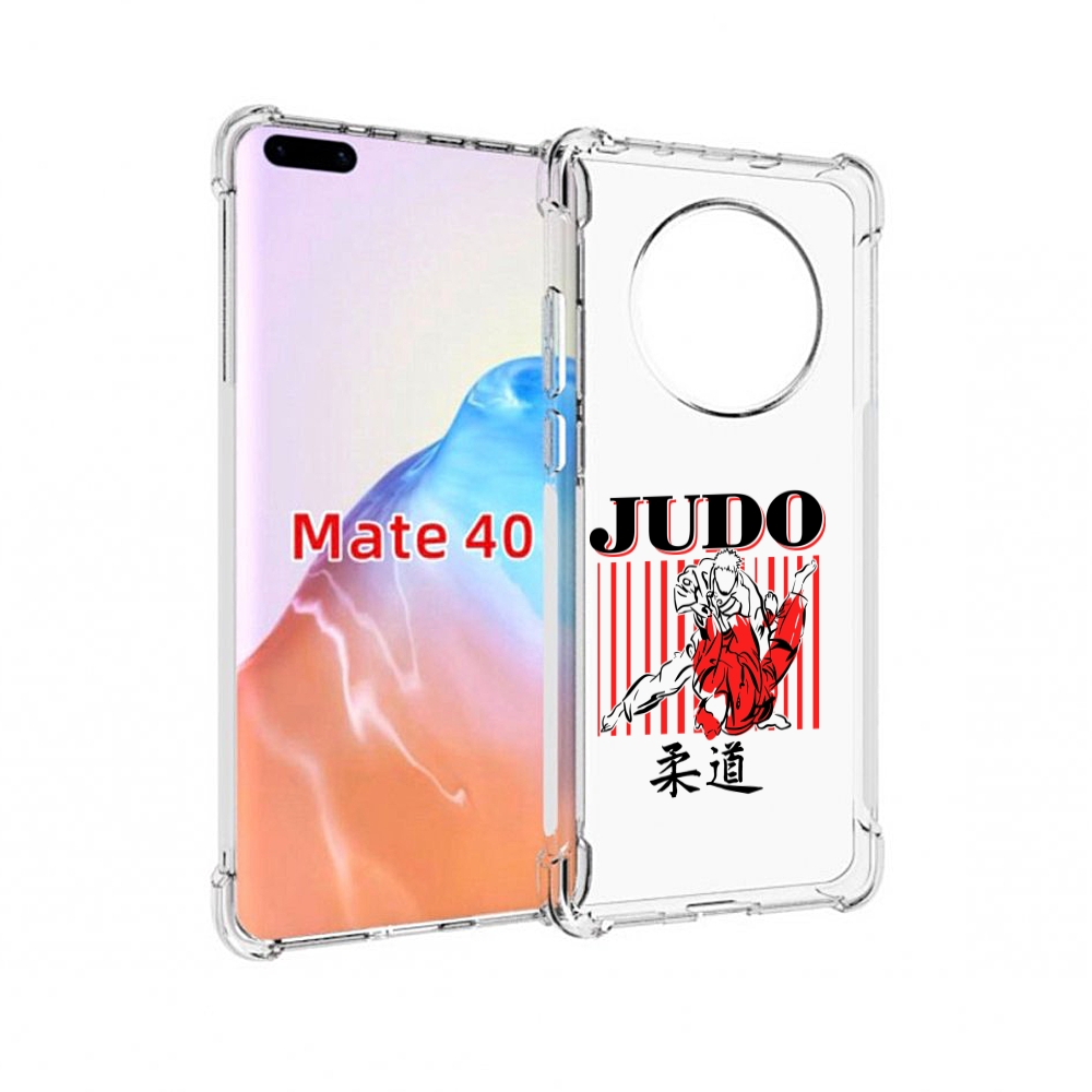 

Чехол MyPads Tocco для Huawei Mate 40 Дзюдо, Прозрачный, Tocco