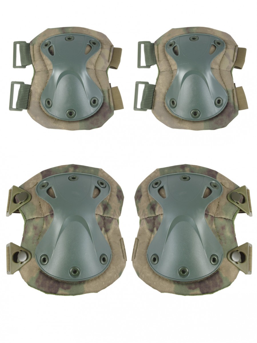 

Защита колена Tactica 7.62 X-Form, атакс мох, Зеленый, X-Form