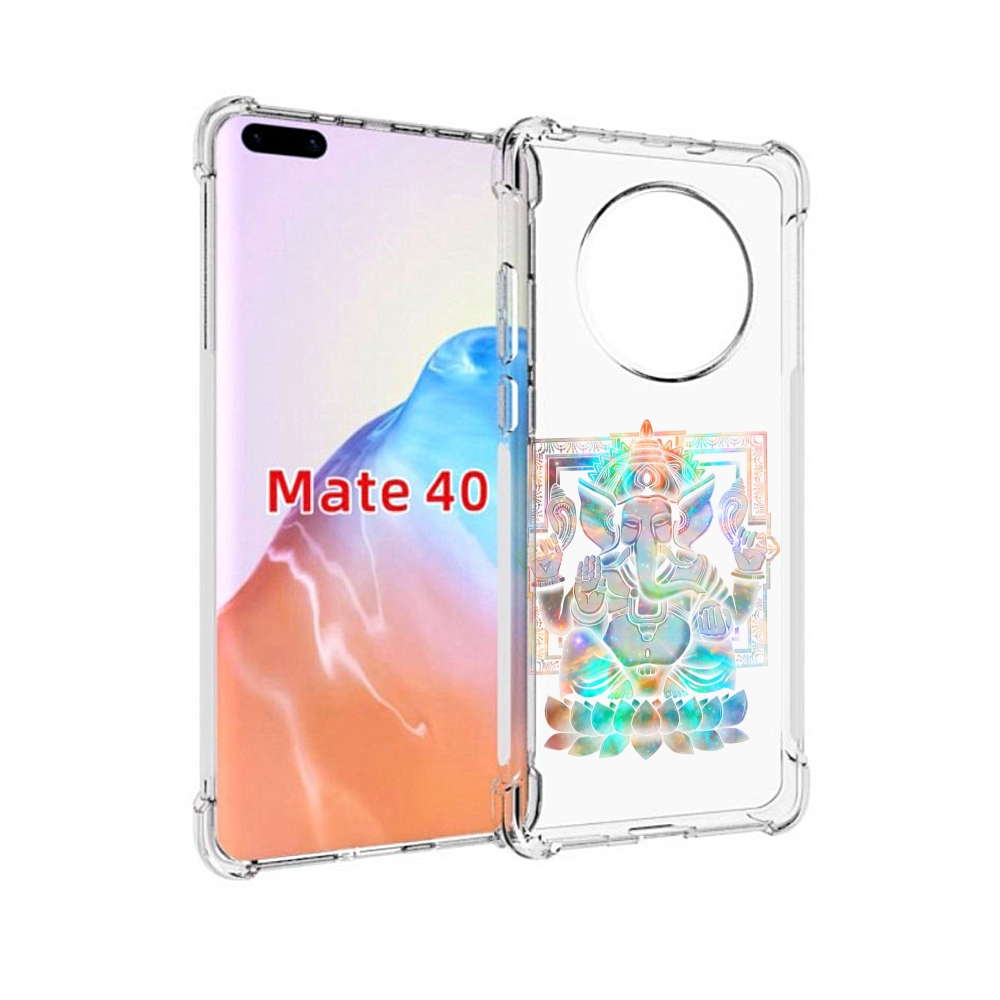 

Чехол MyPads Tocco для Huawei Mate 40 умный слон, Прозрачный, Tocco