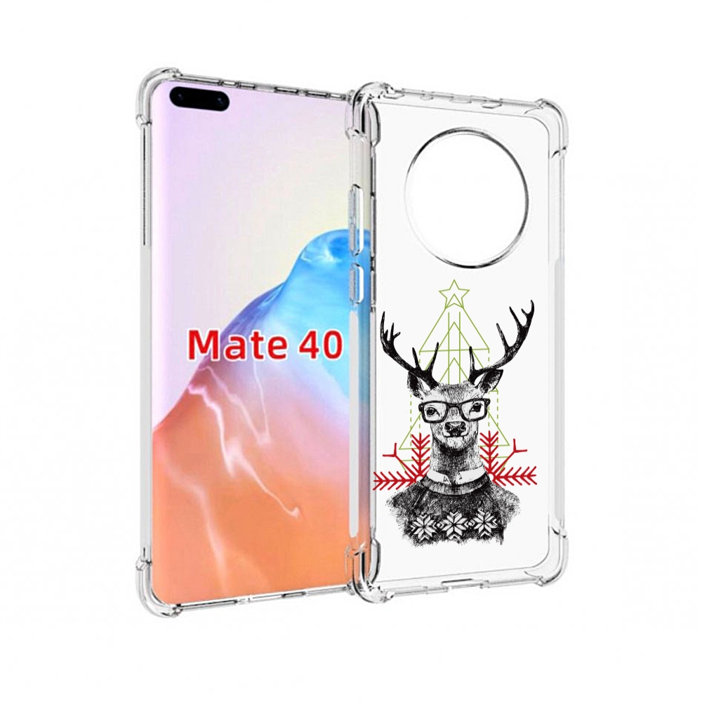 Чехол MyPads Tocco для Huawei Mate 40 умный олень