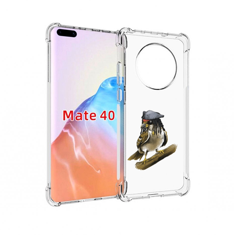 

Чехол MyPads Tocco для Huawei Mate 40 Джек воробей, Прозрачный, Tocco