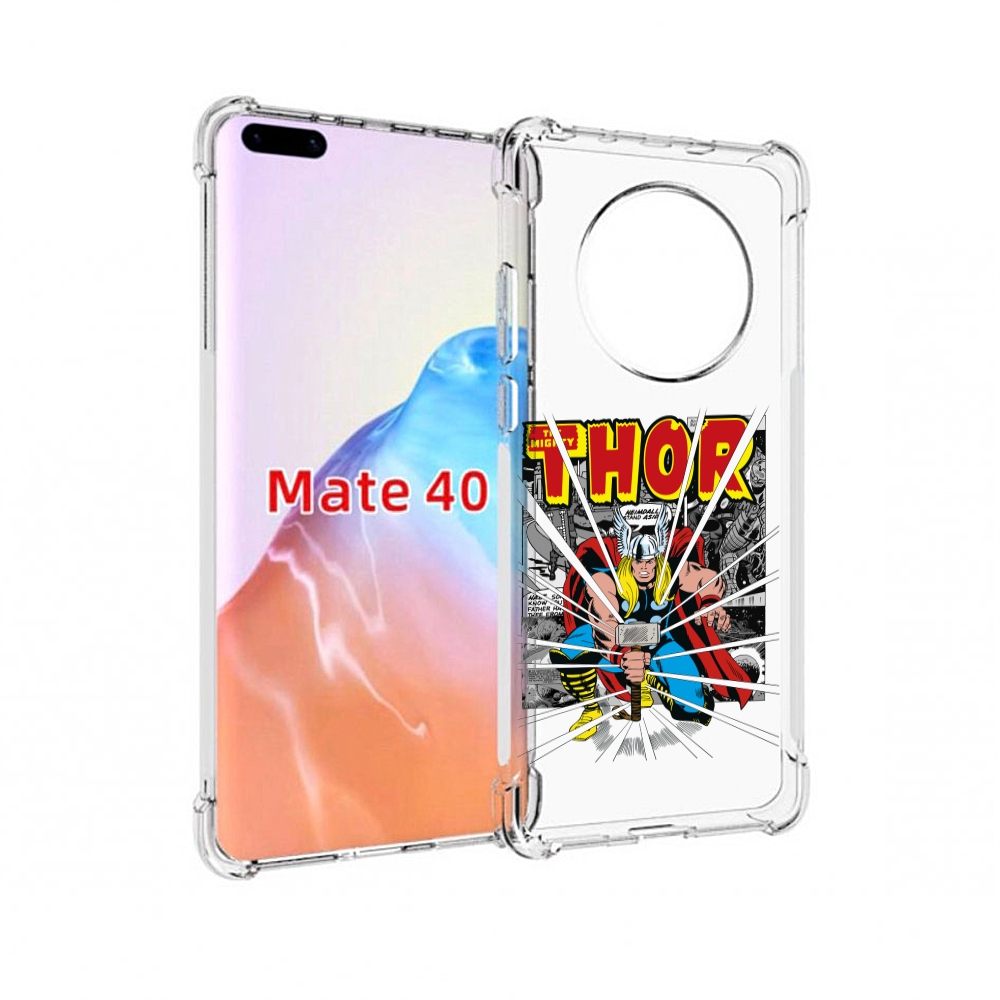

Чехол MyPads Tocco для Huawei Mate 40 тор рисунок, Прозрачный, Tocco