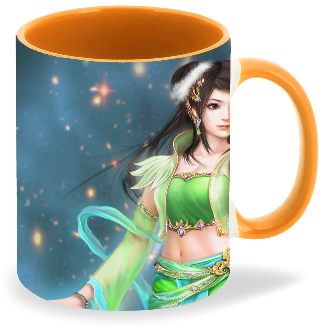 

Кружка CoolPodarok jade dynasty Девушка Лотос, jade dynasty Девушка Лотос