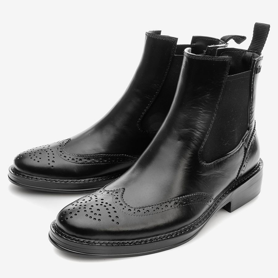 фото Резиновые ботинки мужские keddo 827670/01-01w черные 43 ru
