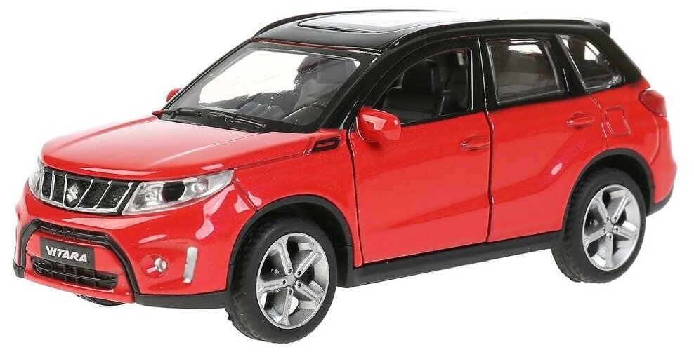 Модель машины Технопарк Suzuki Vitara, красная, инерционная VIТАRА-12-RDВК модель машины технопарк suzuki vitara спорт инерционная viтаrа 12srт yе