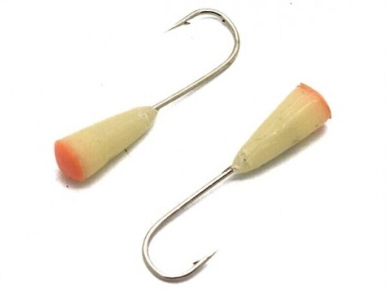 

Мормышка Конус свечение Красное MOK508R 10шт/уп, Красный;белый