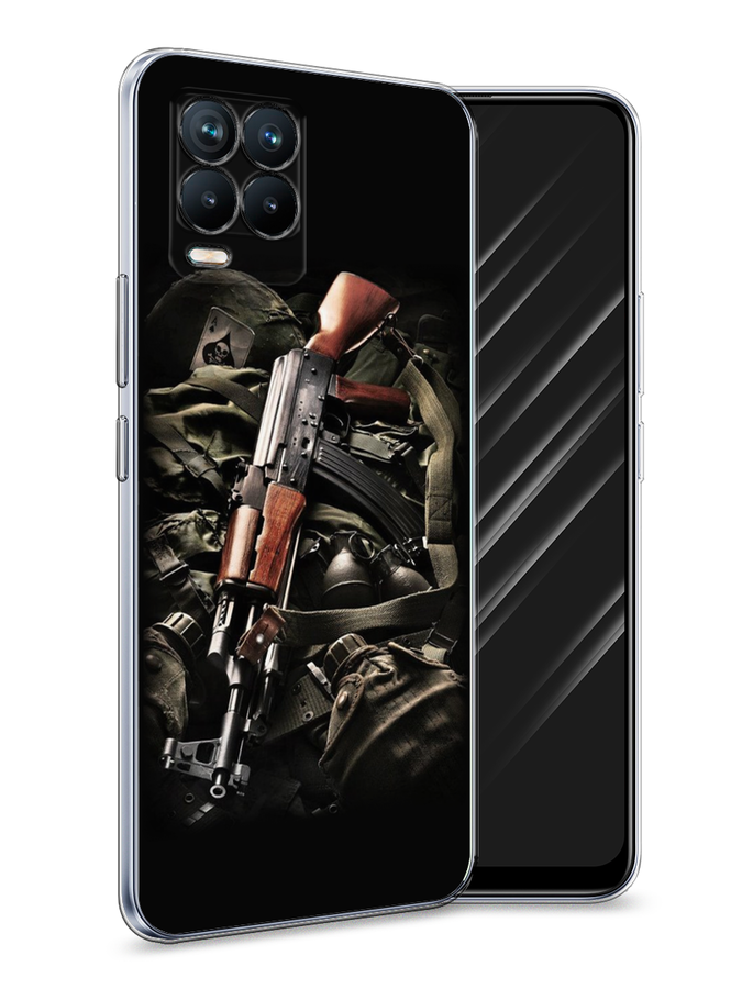 

Чехол Awog на Realme 8/8 Pro "Автомат", Разноцветный, 255450-5