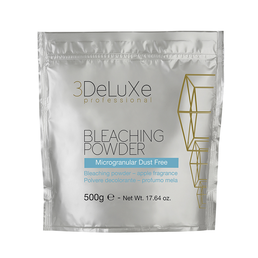 фото Осветляющая пудра 3deluxe professional - голубая bleaching powder blue, 500 г