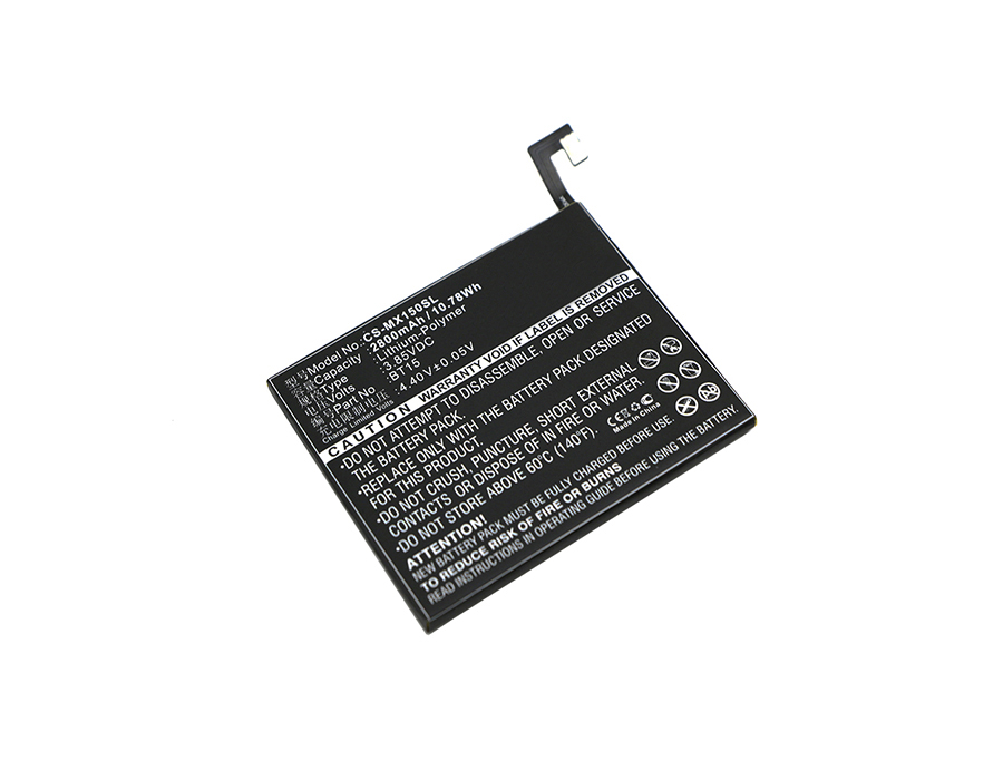 фото Аккумулятор cs-mx150sl bt15 для meizu m3s 3.85v/2800mah/10.78wh cameron sino