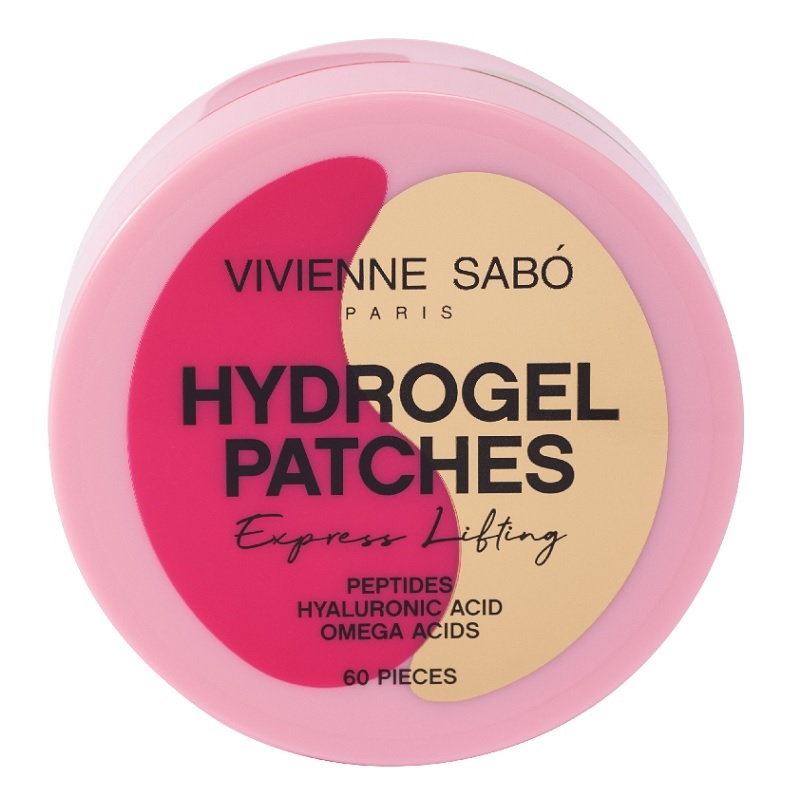 Гидрогелевые патчи для глаз Vivienne Sabo Hydrogel Patches 60 штук твое имя