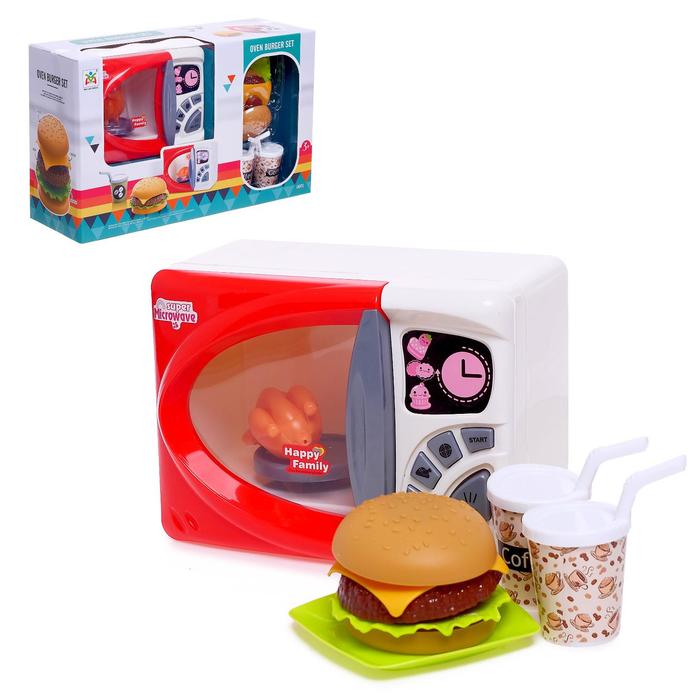 

Бытовая техника «Микроволновая печь» с продуктами питания