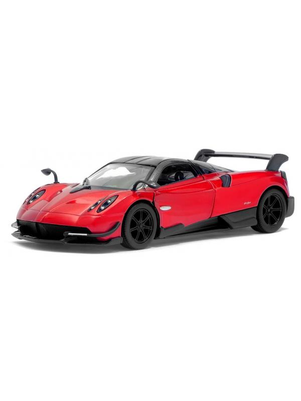 

Модель машины Kinsmart Pagani Huayra BC 2016 года, инерционная, 1/38 KT5400W, KT5400W