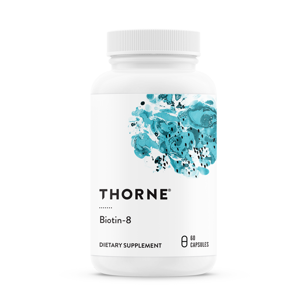 фото Биотин thorne research biotin-8 60 капсул