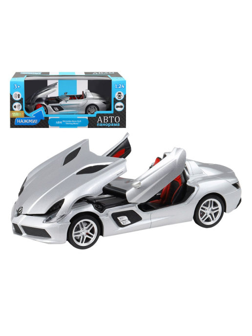 

Модель автомобиля Автопанорама Mercedes-Benz SLR McLaren Stirling Moss, 1/24 JВ1251406, JВ1251406