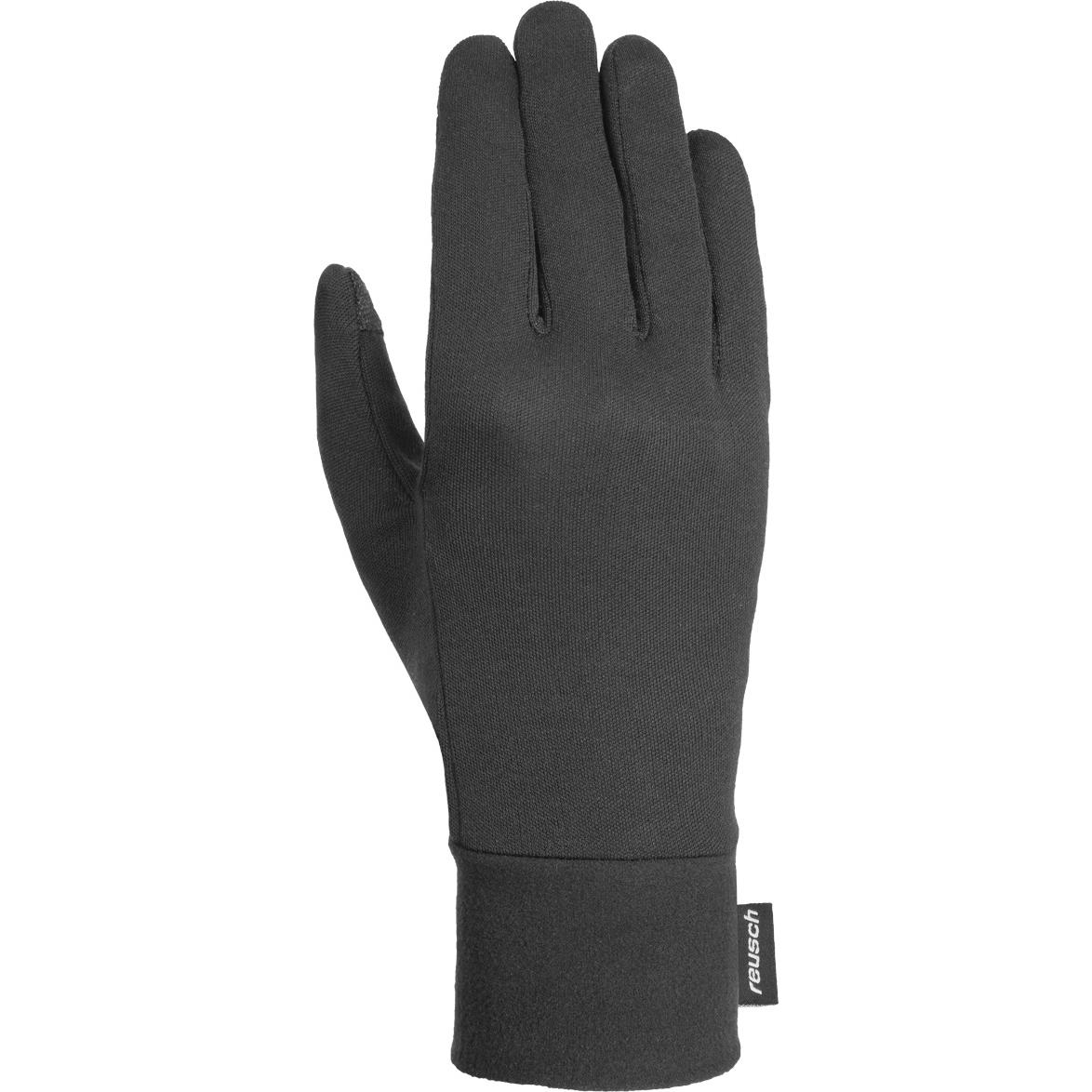 Перчатки Reusch Silk Liner Touch-Tec, black, 9.5