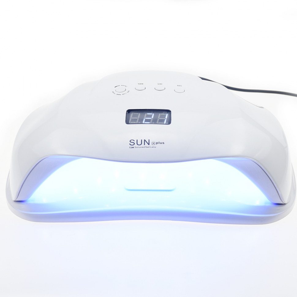 Лампа для гель-лака SUN X Plus UV/LED 72W белая