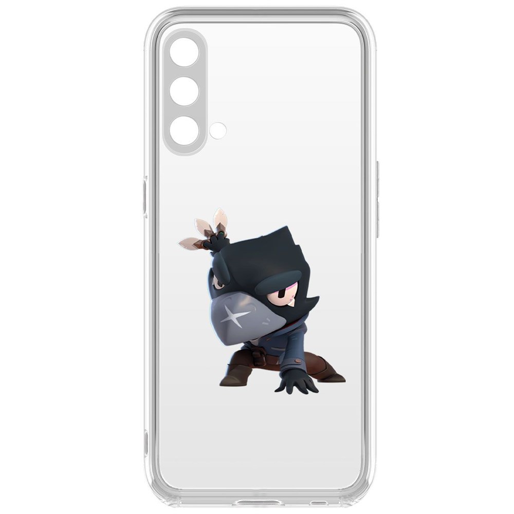 

Чехол-накладка Brawl Stars-Ворон для OnePlus Nord CE 5G, Прозрачный