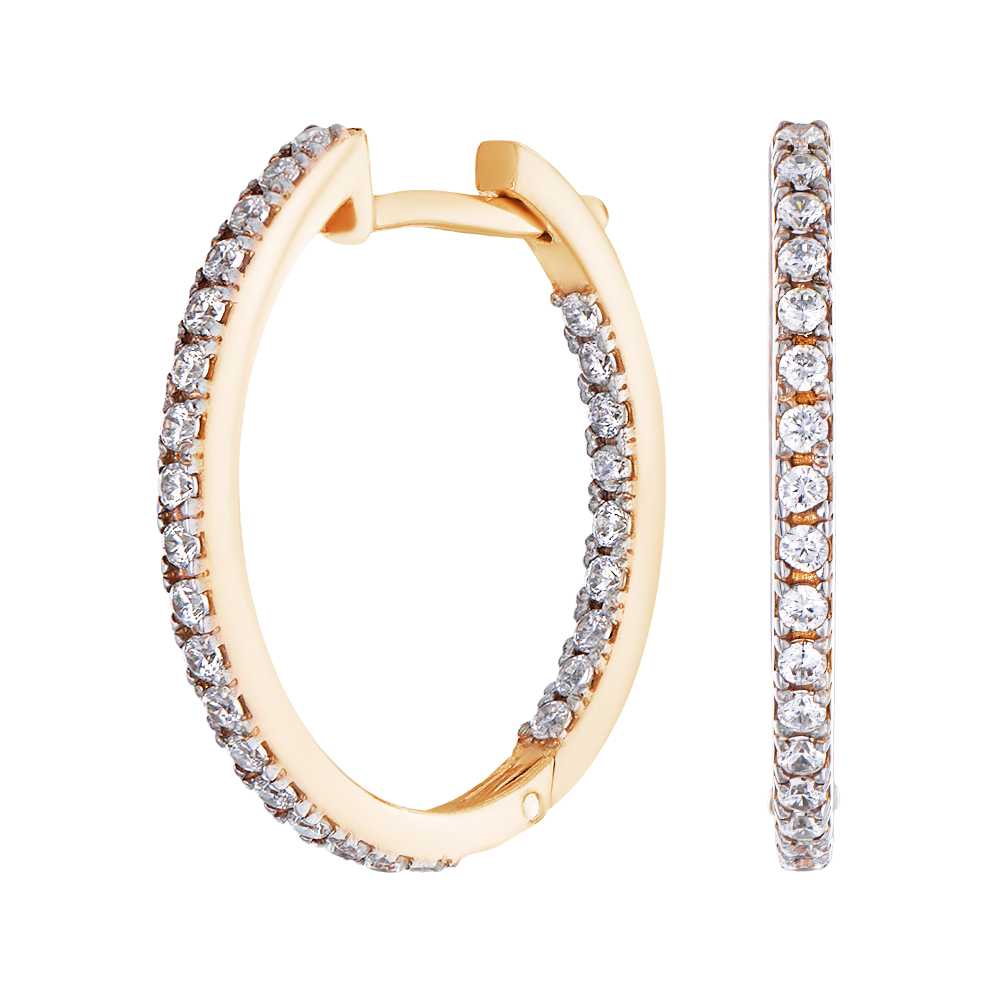 

Серьги из серебра с фианитом ЮВЕЛИР КАРАТ 2129067/91п, 2129067/91п