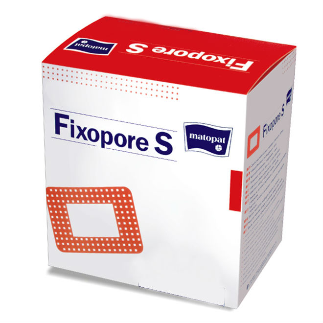 Повязка Матопат Fixopor S стерильная 8x15 cм 50 шт.