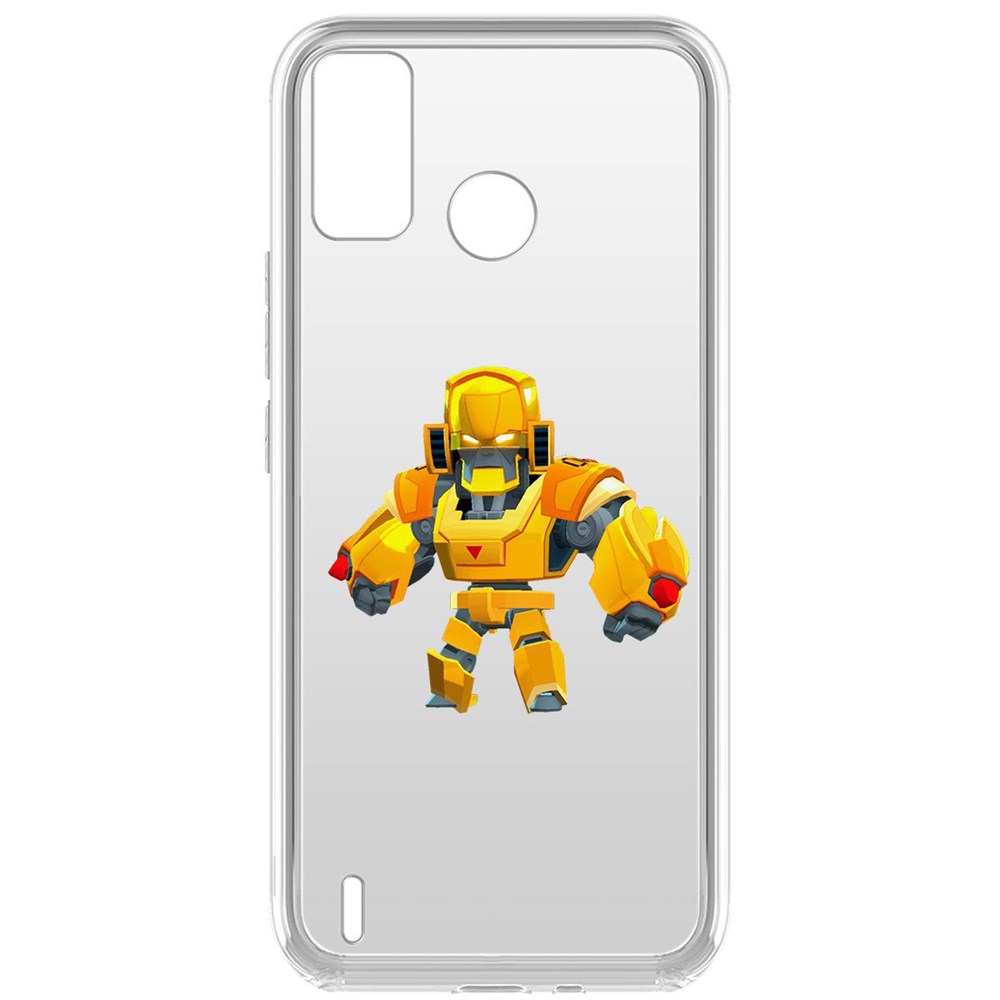 

Чехол-накладка Brawl Stars-Бо Золотой Меха для Tecno Spark 6 Go