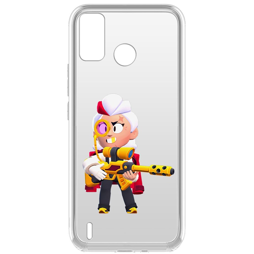 

Чехол-накладка Brawl Stars-Белль Голдхэнд для Tecno Spark 6 Go