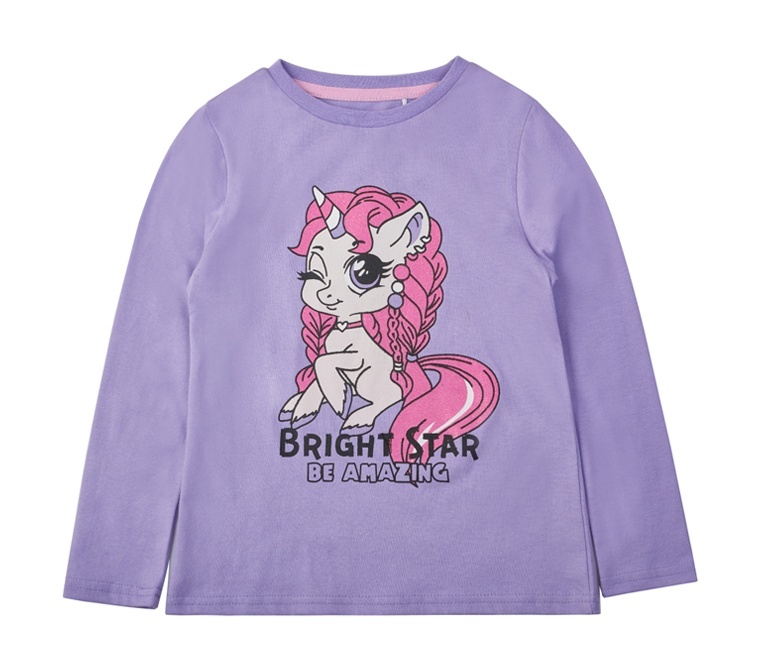 

Лонгслив детский Kari Kids AW24C63103211, фиолетовый, 104, 233375