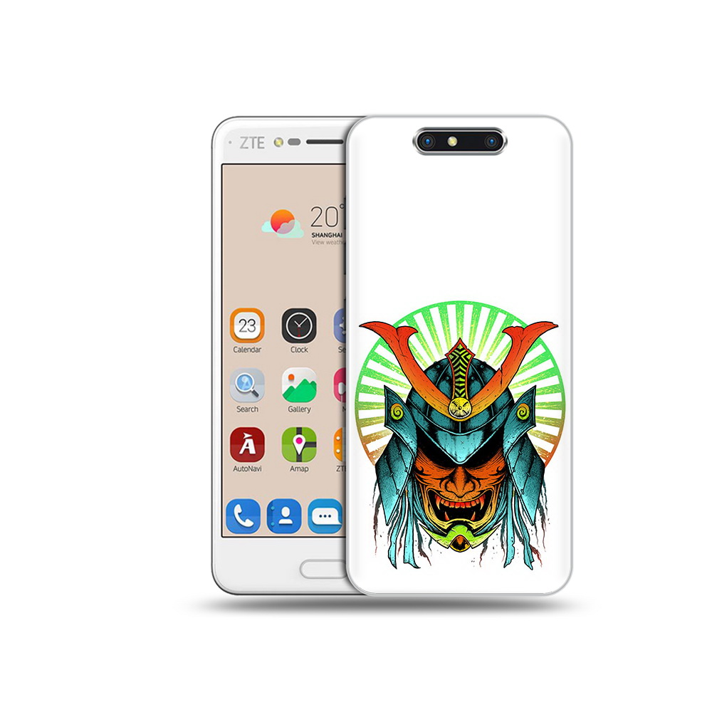 

Чехол MyPads Tocco для ZTE Blade V8 ешимитсу рисунок (PT100217.451.345), Прозрачный, Tocco