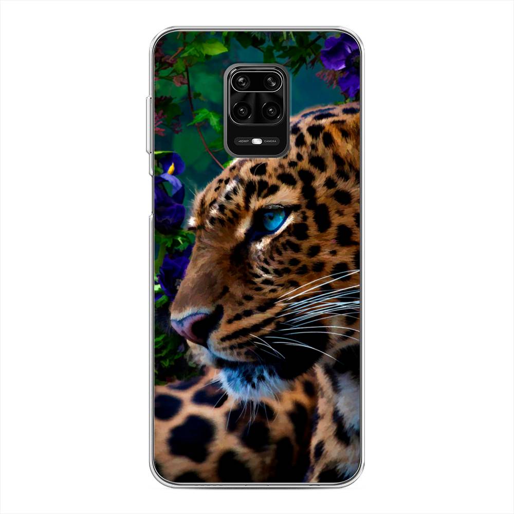 фото Силиконовый чехол "хищный взгляд" на xiaomi redmi note 9s awog
