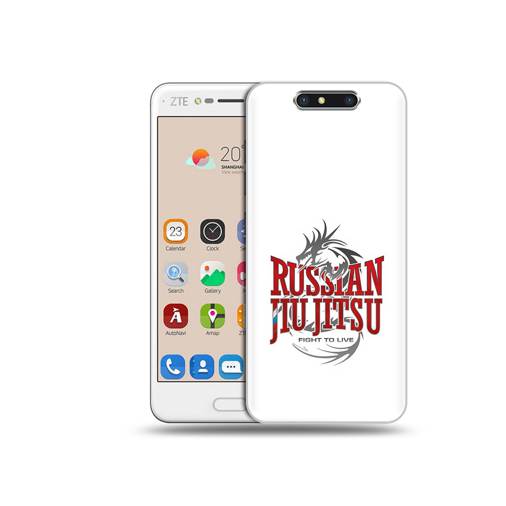 

Чехол MyPads Tocco для ZTE Blade V8 джиу джитсу (PT100217.451.321), Прозрачный, Tocco