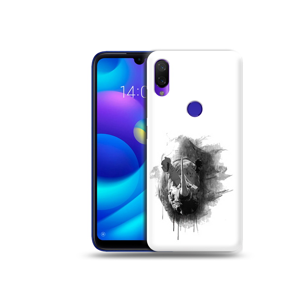 

Чехол MyPads Tocco для Xiaomi Mi Play носорог (PT128724.322.523), Прозрачный, Tocco