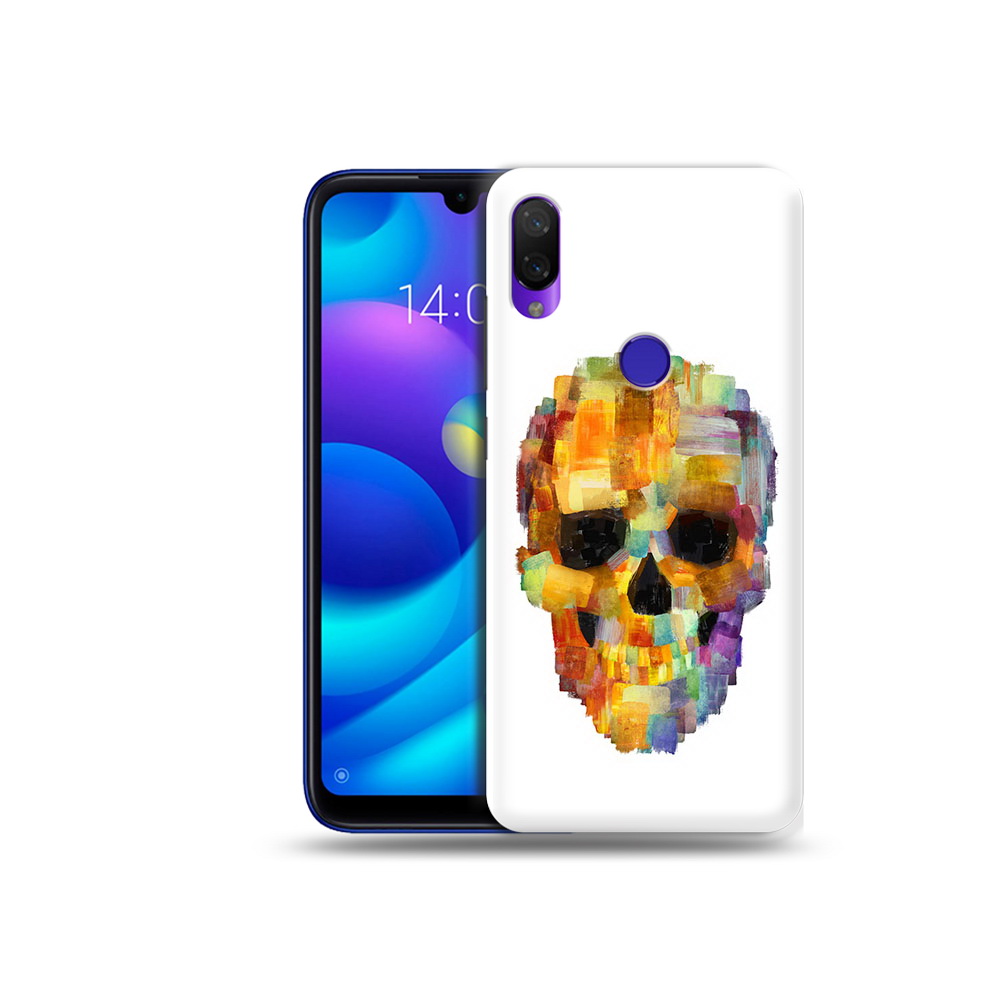 

Чехол MyPads Tocco для Xiaomi Mi Play нарисованный череп (PT128724.322.516), Прозрачный, Tocco