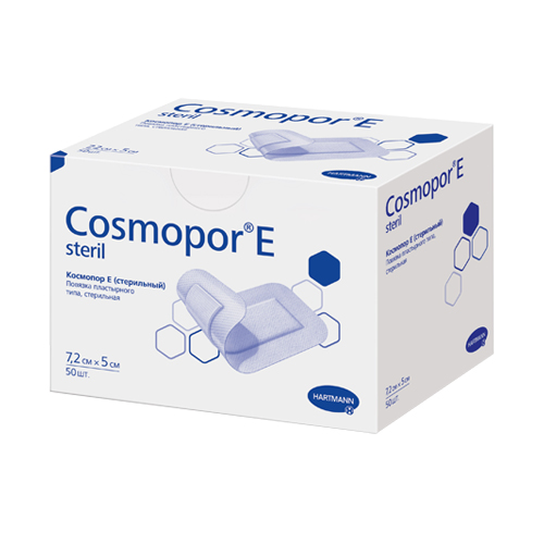Купить Повязка Cosmopor Е 7, 2x5 см 50 шт.