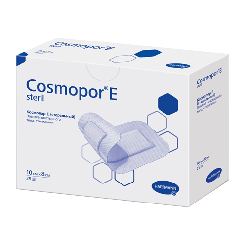 Повязка Cosmopor Е 10x8 см 25 шт.