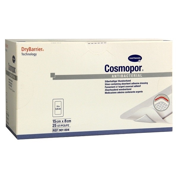 фото Повязка cosmopor antibacterial 15x8 см 25 шт.