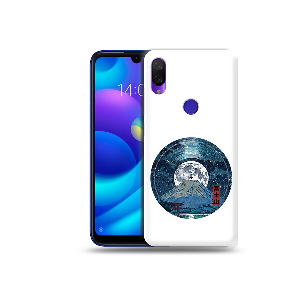 

Чехол MyPads Tocco для Xiaomi Mi Play нарисованная виниловая гора с луной, Прозрачный, Tocco