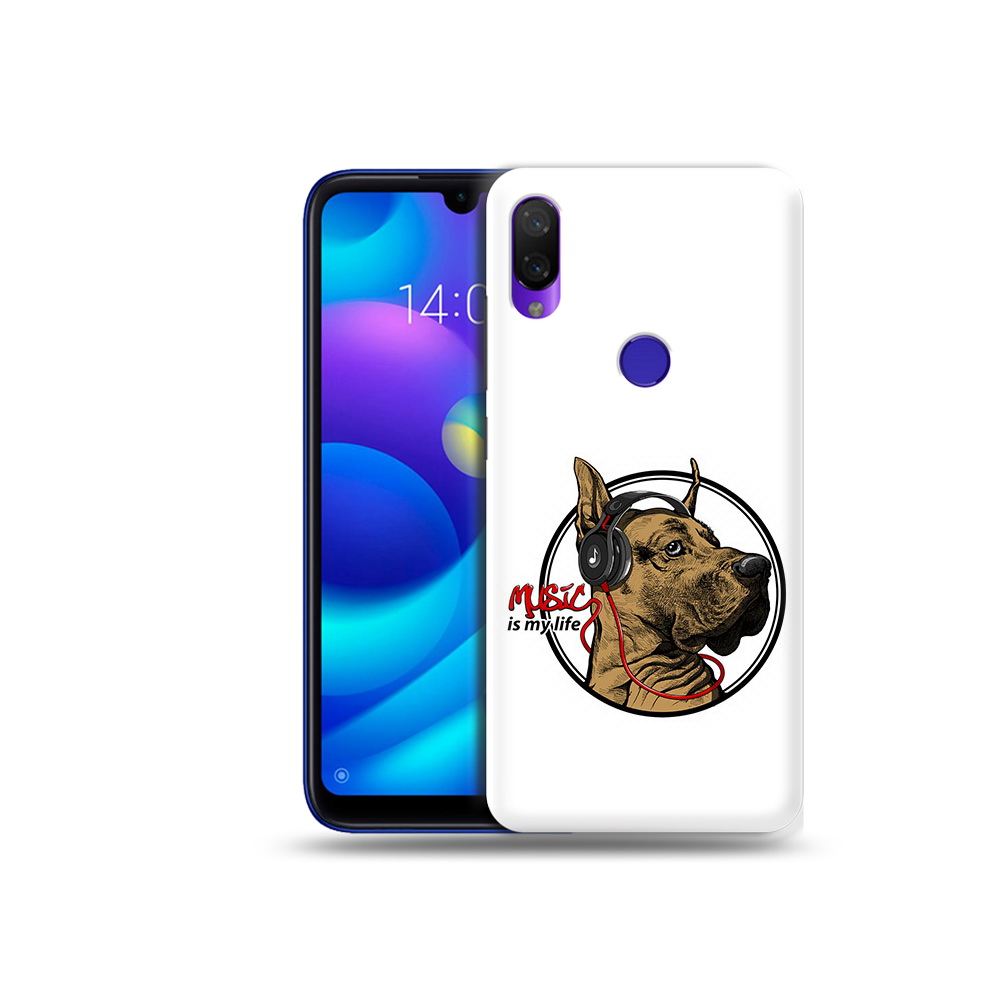 

Чехол MyPads Tocco для Xiaomi Mi Play музыкальная собака (PT128724.322.490), Прозрачный, Tocco