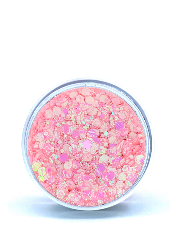 

Блёстки для лица и тела Queridos Glitters Глиттер гель Моя прелесть 3 мл, QGM-58