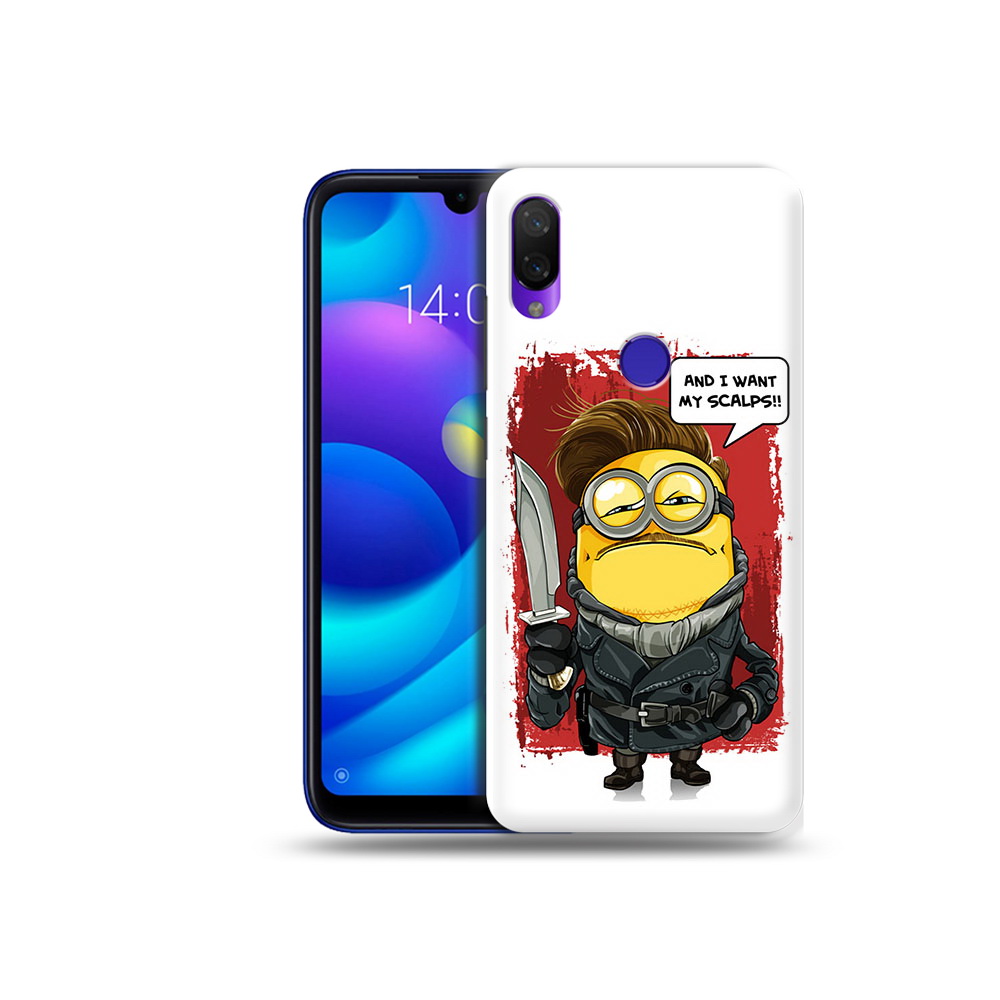 

Чехол MyPads Tocco для Xiaomi Mi Play миньон убийца (PT128724.322.477), Прозрачный, Tocco