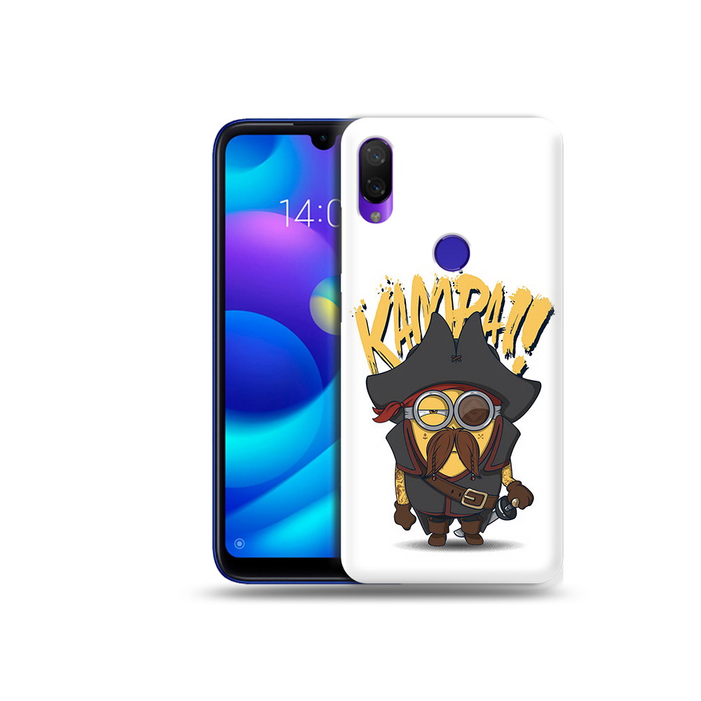 

Чехол MyPads Tocco для Xiaomi Mi Play миньон пират (PT128724.322.476), Прозрачный, Tocco