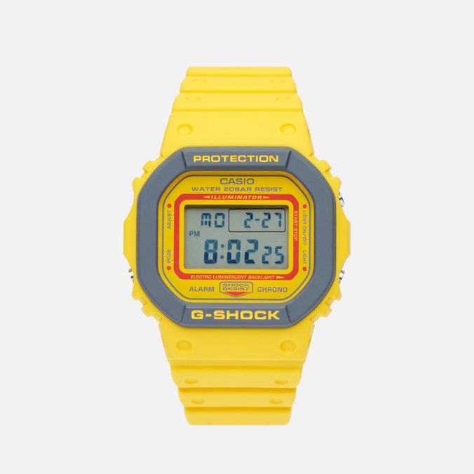 

Наручные часы CASIO G-SHOCK DW-5610Y-9 Jason жёлтый, Размер, G-SHOCK DW-5610Y-9 Jason