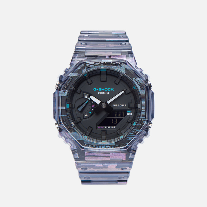 

Наручные часы CASIO G-SHOCK GA-2100NN-1A Digital Glitch серый, Размер, G-SHOCK GA-2100NN-1A Digital Glitch