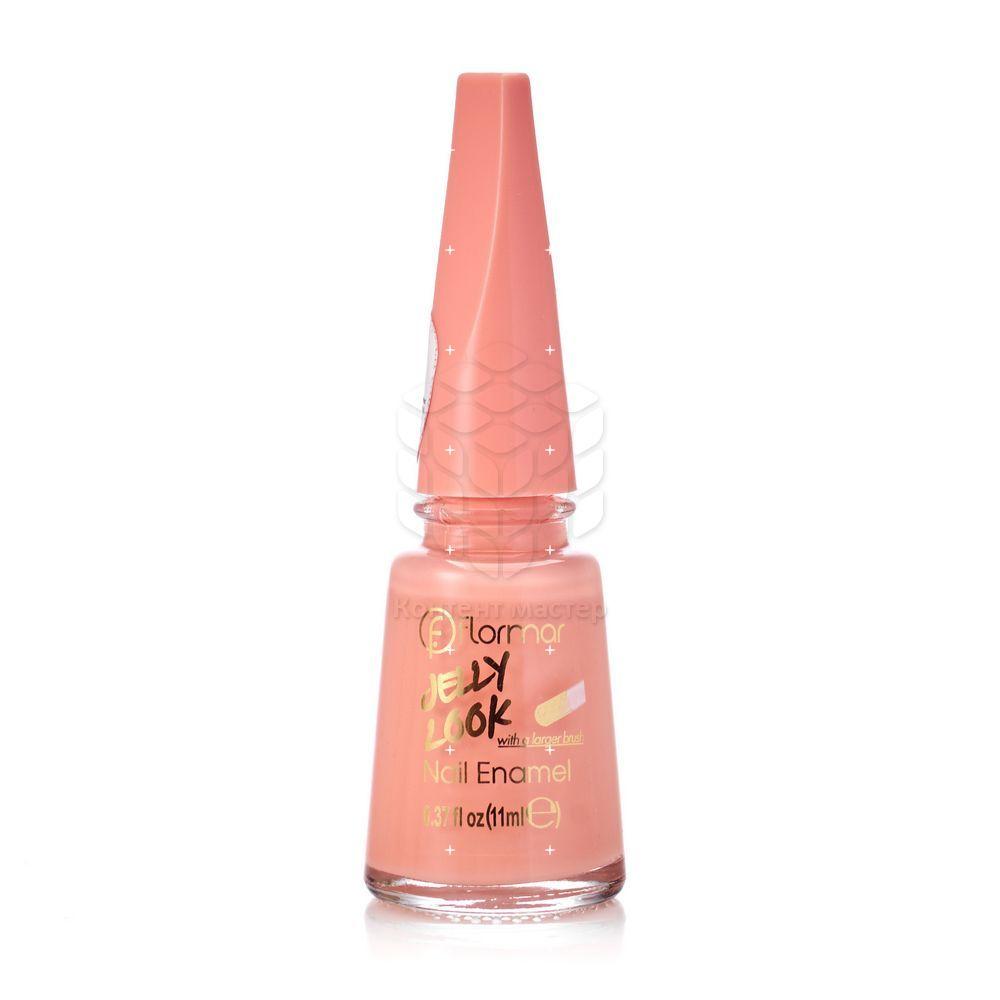 

Лак для ногтей Flormar Jelly Look Nail Enamel JL02 Salmon Pink 11 мл