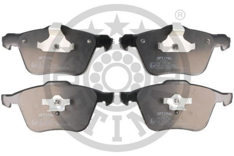 

Тормозные колодки OPTIMAL дисковые для Volvo S60 I, S80 I Ts Xy, V70 II sw, XC90 I bp12142