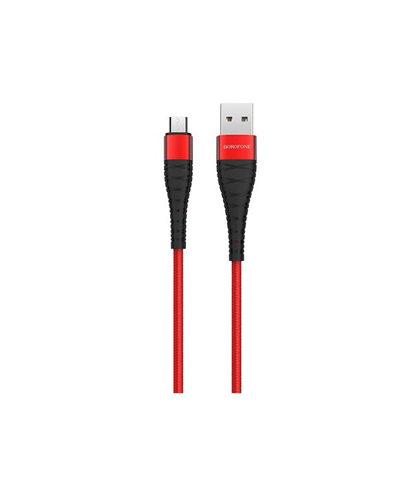 Кабель Borofone micro USB BX32 1m Red
