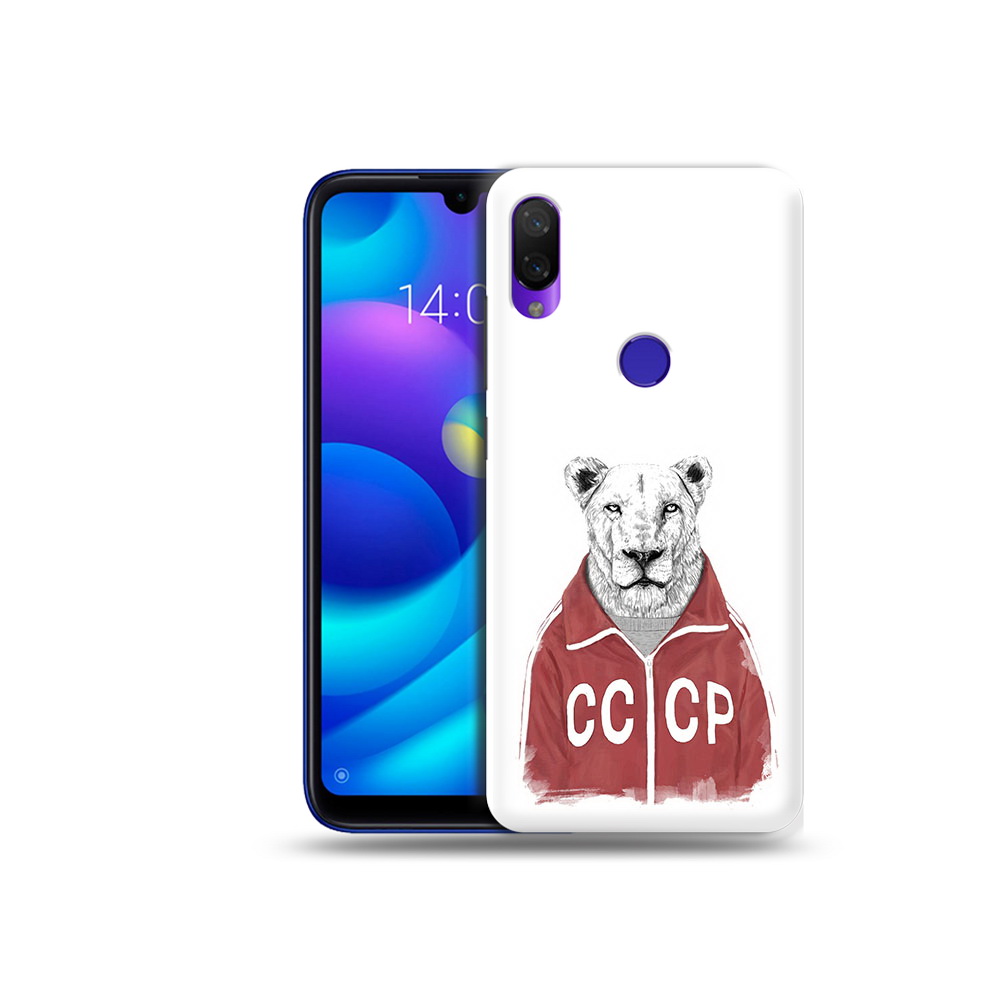 

Чехол MyPads Tocco для Xiaomi Mi Play львица ссср (PT128724.322.450), Прозрачный, Tocco