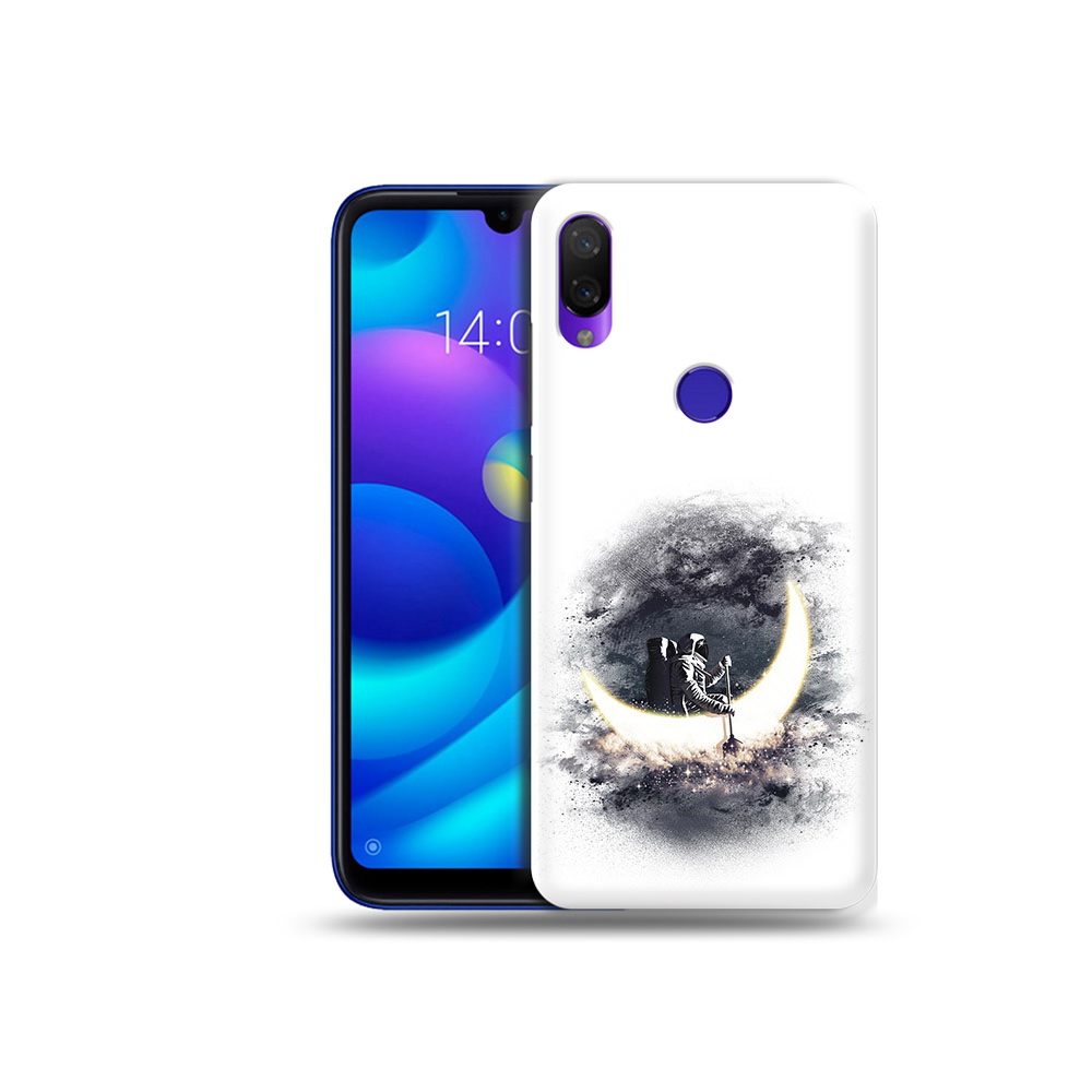 

Чехол MyPads Tocco для Xiaomi Mi Play лунный путешественник (PT128724.322.448), Прозрачный, Tocco